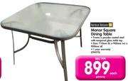 Terrace Leisure Manor Square Dining Table
