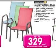 Terrace Leisure Manor Textilene Chair