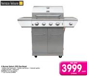 Terrace Leisure 4 Burner Saturn 590 Gas Braai