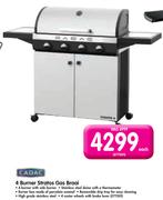 Cadac 4 Burner Stratos Gas Braai