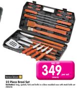Terrace Leisure 22 Piece Braai Set-Per Set