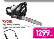 Ryobi 38cc Petrol Chainsaw-Each