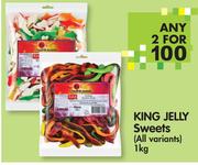 King Jelly Sweets(All Varinats)2x1kg