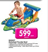 Manley Motorized Thunder Boat 41493