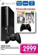 Xbox 360 500GB Bundle-Per Bundle