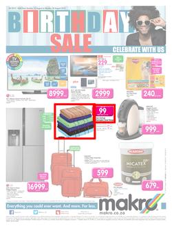 Makro : Birthday Sale (18 Aug - 24 Aug 2015), page 1