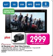 Pioneer AV Receiver Plus Rear View Camera AVH-275BT