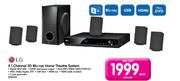 LG 5.1 Channel 3D Blu-Ray Home Theatre System BH514OS