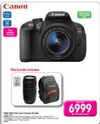 Canon 700D DSLR Twin Lens Camera Bundle 700D