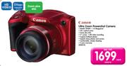 Canon Ultra Zoom Powershot Camera SX400