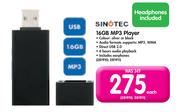 Sinotec 16GB MP3 Player-Each