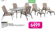 Terrace Leisure 10 Piece Capri Dining Set-Per Set