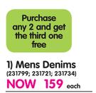 Mens Denims-Each