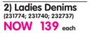 Ladies Denims-Each