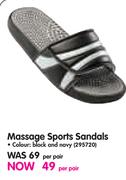 Massage Sports Sandals-Per Pair
