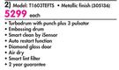 LG 16kg Load Washing Machine Metallic Finish T1603TEFTS-Each