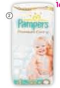 Pampers Premium Care Diapers(78's, 72's, 60's, 52's, 44's)-Each