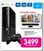 XBox 360 4GB Kinect Bundle-Per Bundle