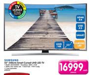 Samsung 55"(140cm) 4K Smart Curved UHD LED TV UA55JU6600-Each