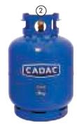 Cadac 9Kg Gas Cylinder-Each