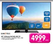 Sinotec 49"(124cm) Full HD LED TV STL-49E360-Each