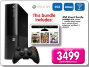 Xbox 360 4GB Kinect Bundle-Per Bundle
