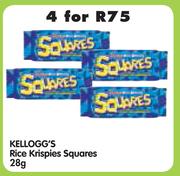 Kellogg's Rice Krispies Squares-4 x 28gm