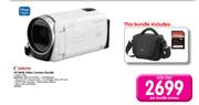 Canon HF R606 Video Camera Bundle-Per Bundle