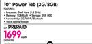 Vodacom 10" Power Tab(3G/8GB)-Each