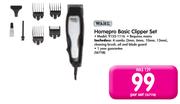 Wahl Homepro Basic Clipper Set 9155-1116-Per Set