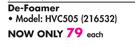 Bennett Read De-Foamer HVC505-Each