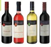 Robertson Chapel Dry Red White, Natural Sweet Red, Semi Sweet Or Sweet Rose-4x750ml