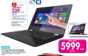Lenovo 11.6" Yoga Celeron Touch Notebook-On My Gig 2