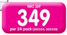 Willy Glasses In Crate-Per 24 Pack
