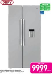 defy 621l side by side fridge