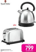 Russell Hobbs 2 Piece Stainless Steel Breakfast Pack RHBSS56-Per Pack