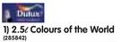 Dulux 2.5Ltr Colours Of The World
