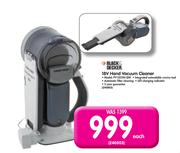 Black & Decker 18V Hand Vacuum Cleaner PV1825N-QW