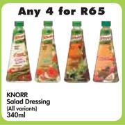 Knorr Salad Dressing (All Variants)-4 x 340ml