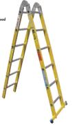 Gravity 3.7m Fibreglass Multi-Purpose ladder FG-MP7238-Each