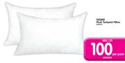 Desiree Plush Twinpack Pillow-Per Pack
