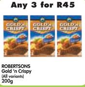 Robertsons Gold 'n Crispy(All Variants)-3x200g
