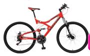 Totem 24" or 27.5" Nitro Mountain Bike Dual Suspension-Each