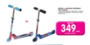 Frozen or Amazing Spiderman 34cm Scooter-Each