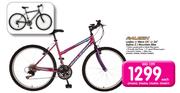 Raleigh Ladies or Mens 24" or 26" Apline 21 Mountain Bike-Each