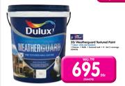 Dulux 20L Weatherguard Textured Paint