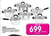 Tissoli 12 Piece Cookware Set-Per Set