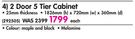 Sahara 2 Door 5 Tier Cabinet-Each