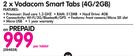 Vodacom Smart Tabs(4G/2GB)-Per Tablet