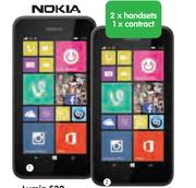 2xNokia Lumia 530-On UChoose Flexi 110